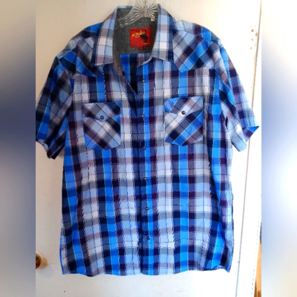 Western Shortsleeve‎ Shirt by RCCO sz. 2X - Picture 2 of 9